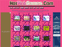 Tablet Screenshot of hotpinkgames.com